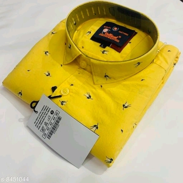 VELLICAL NEW PRINTED SHIRT (SS8451044)  - M, Sidhu Collection 