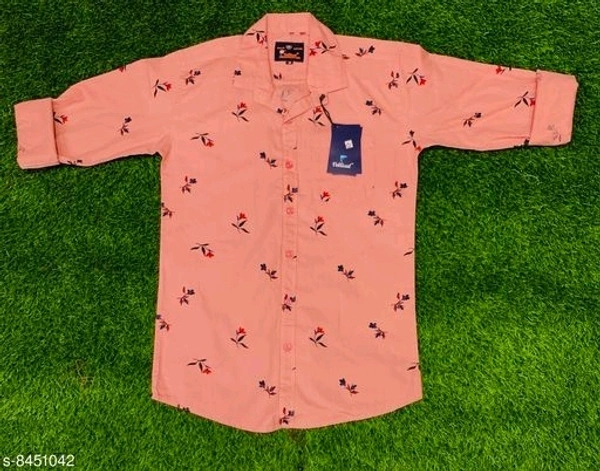 VELLICAL NEW PRINTED SHIRT (SS8451042)  - M, Sidhu Collection 