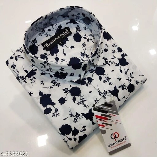 Attractive Cotton Men's Shirt (SS3382621)  - M, Sidhu Collection 