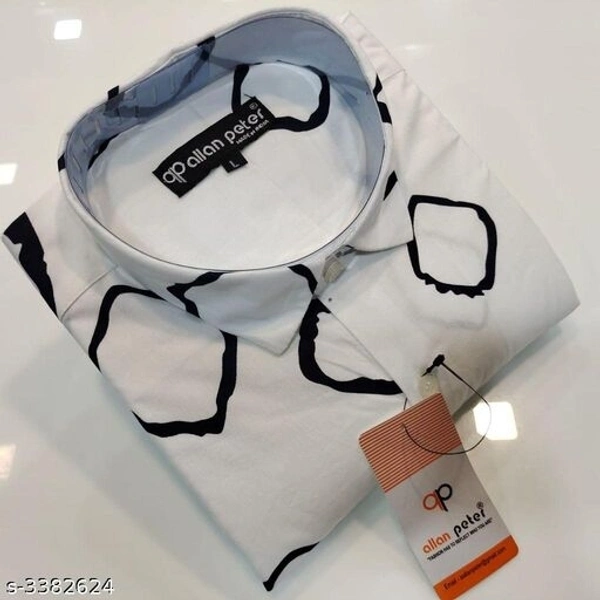 Attractive Cotton Men's Shirt (SS3382624)  - L, Sidhu Collection 
