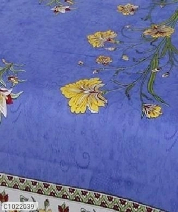  Jaipuri Printed Cotton Double Bedsheet (SC1022039)  - Sidhu Collection 