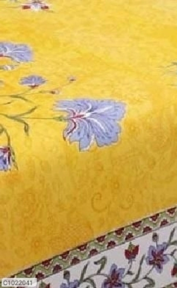  Jaipuri Printed Cotton Double Bedsheet (SC1022039)  - Sidhu Collection 
