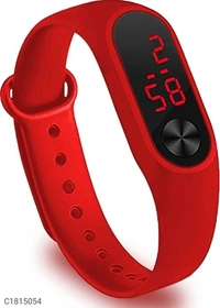  M2 Fitness Band-02 (SC1815052)  - Red, Sidhu Collection 