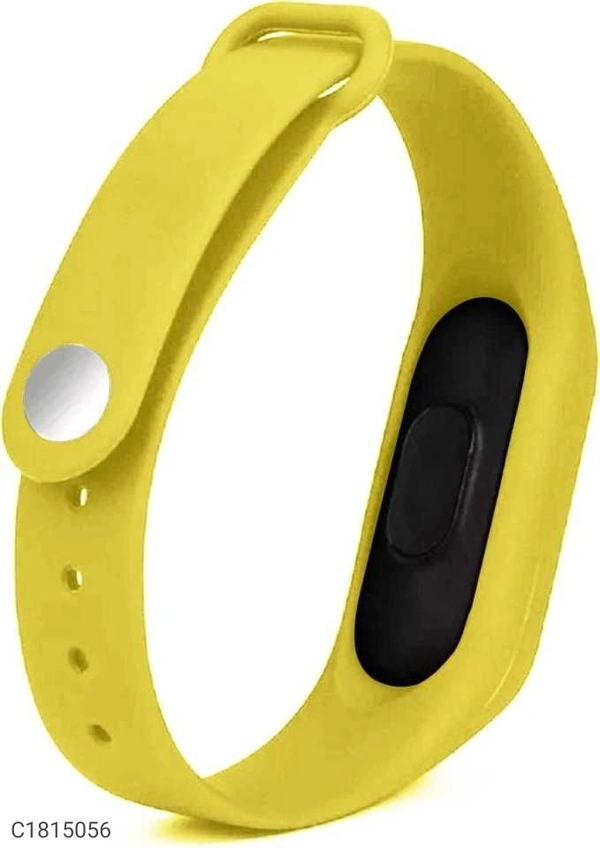  M2 Fitness Band-02 (SC1815052)  - Yellow , Sidhu Collection 
