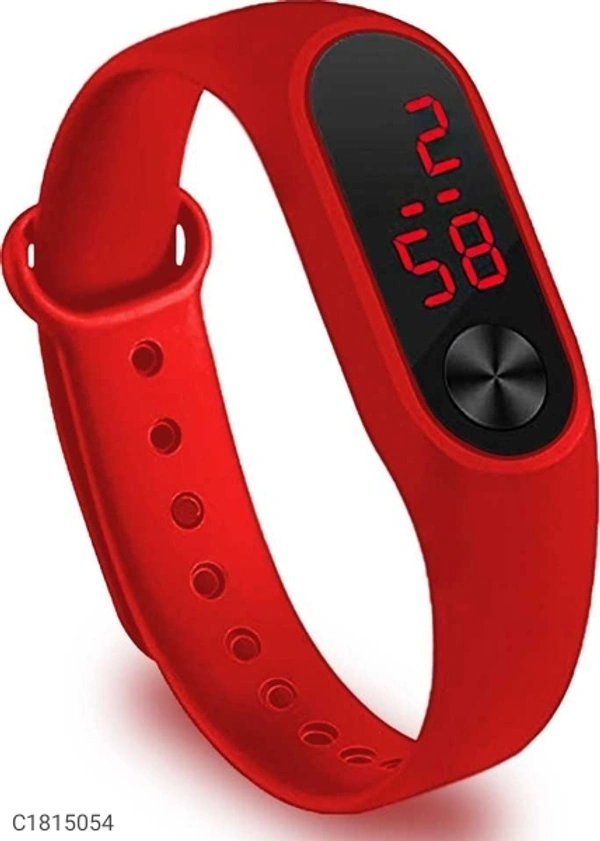  M2 Fitness Band-02 (SC1815052)  - Red, Sidhu Collection 
