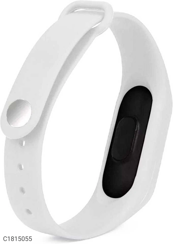  M2 Fitness Band-02 (SC1815052)  - White , Sidhu Collection 