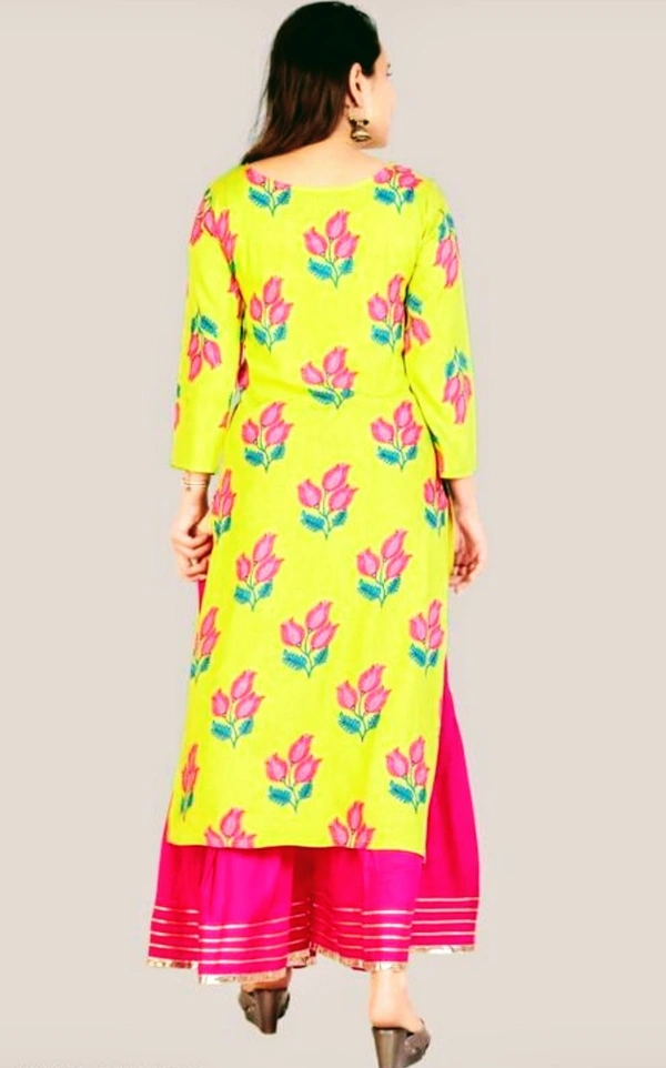 Kurta sharaha set (SCS41176189) - M, Sidhu Collection 