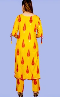 KURTA PANT Set (SCS41176191) - L, Sidhu Collection 