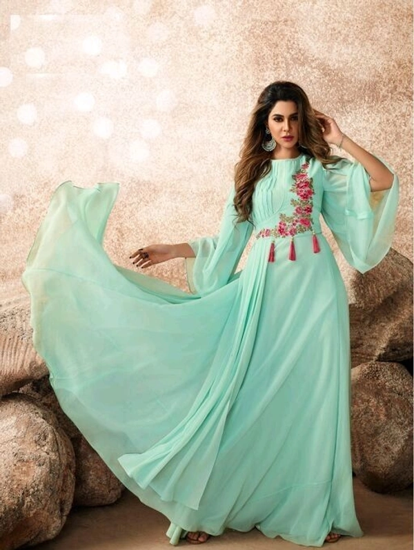 Trendy Dresses (SCS52108000) - XL , Sidhu Collection 