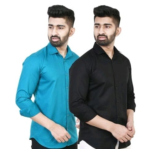Urbane Partywear Men Shirts (SCS41107857) - M, Sidhu Collection 