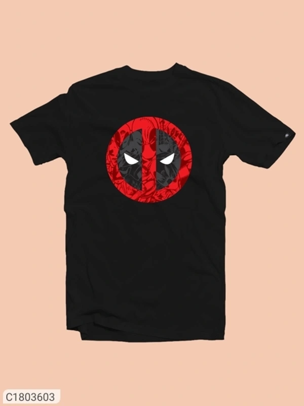 Planet Superheroes Cotton Printed Half Sleeves T-Shirt (SC1803605)  - M, Sidhu Collection 