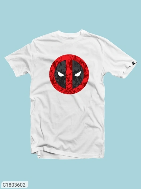 Planet Superheroes Cotton Printed Half Sleeves T-Shirt (SC1803605)  - L, Sidhu Collection 