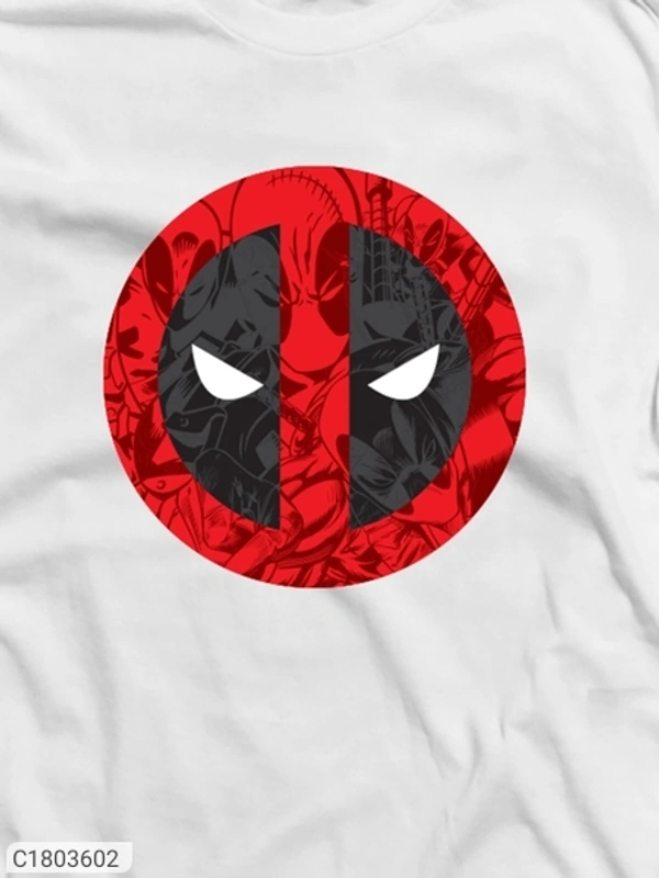 Planet Superheroes Cotton Printed Half Sleeves T-Shirt (SC1803605)  - L, Sidhu Collection 