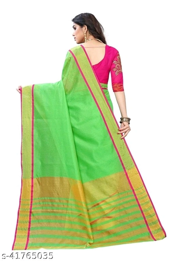 Jivika Pretty Sarees (SCS41765035)  - Sidhu Collection , Green, Free 