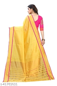 Chitrarekha Petite Sarees (SCS41765031)  - Yellow , Free, Sidhu Collection 