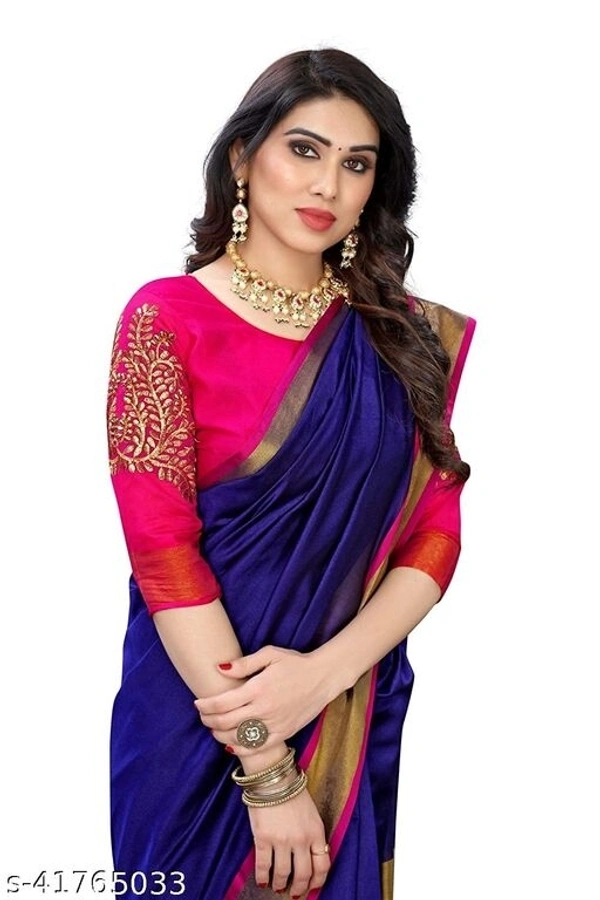 Aagyeyi Drishya Sarees (SCS41765033)  - Violet, Free, Sidhu Collection 
