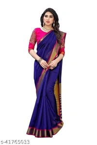 Aagyeyi Drishya Sarees (SCS41765033)  - Violet, Free, Sidhu Collection 