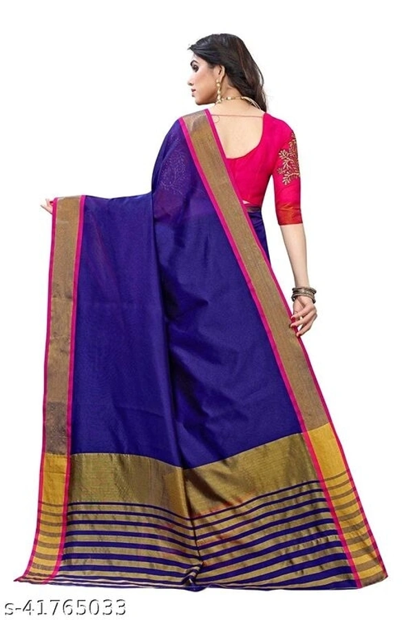 Aagyeyi Drishya Sarees (SCS41765033)  - Violet, Free, Sidhu Collection 