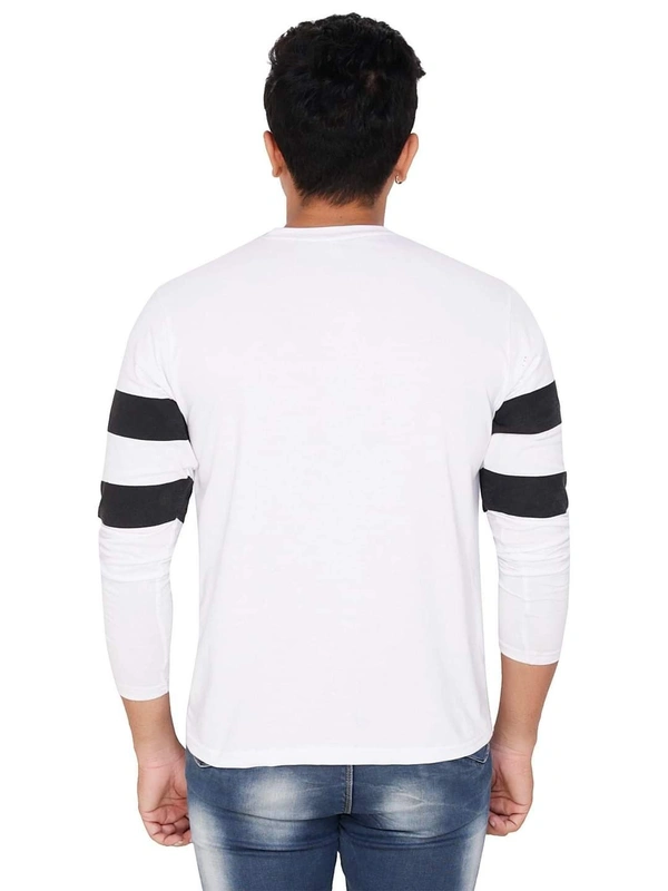 Cotton Blend Color Block T-Shirt (Code: SC931955) - Multi, S, Sidhu Collection 