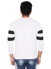 Cotton Blend Color Block T-Shirt (Code: SC931955) - Multi , M, Sidhu Collection 
