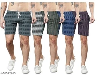MEN TRENDY SHORTS PACK OF 5 - 38, Sidhu Collection 