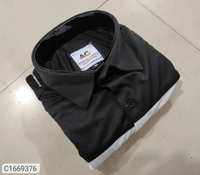  Lycra Color block Full Sleeves Slim Fit Casual Shirt (SC1669376)  - XL , Sidhu Collection 