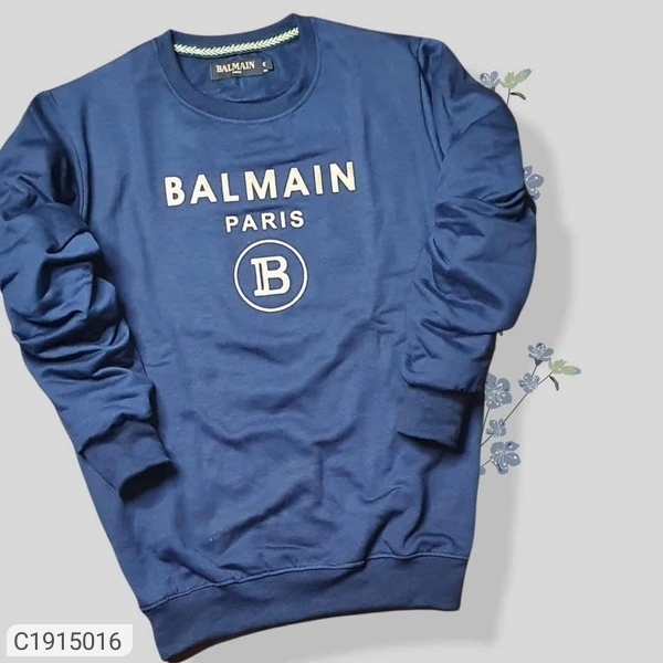 Fleece Printed Full Sleeves Regular Fit Sweatshirts (SC1915016)  - L, Sidhu Collection 