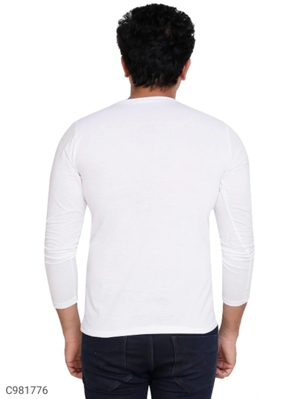 Cotton Blend Color Block T-Shirt (SC981776)  - XL , Sidhu Collection 