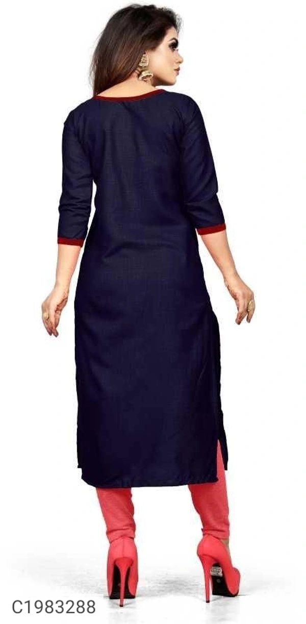  Delicate Solid Rayon Kurti (SC1983288)  - XL , Sidhu Collection 