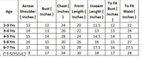 Kids Colorful Cotton Blend Printed Night Suit For Girls (SC1505042)  - 5 - 6 Years , Sidhu Collection 