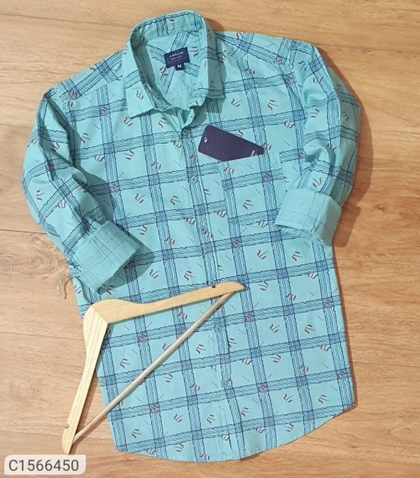 Cotton Checks Full Sleeves Regular Fit Casual Shirt (SC1566447)  - White , XXL, Sidhu Collection 