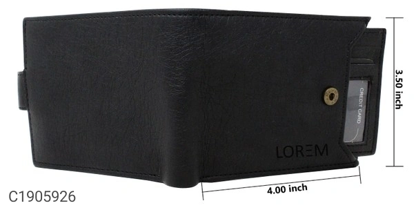 Men's Latest Artificial Leather Wallet (SC1905926)  - Sidhu Collection 