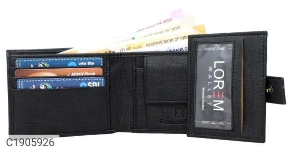 Men's Latest Artificial Leather Wallet (SC1905926)  - Sidhu Collection 