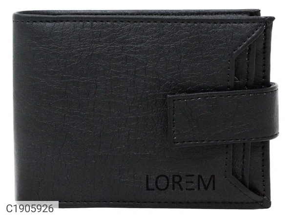 Men's Latest Artificial Leather Wallet (SC1905926)  - Sidhu Collection 