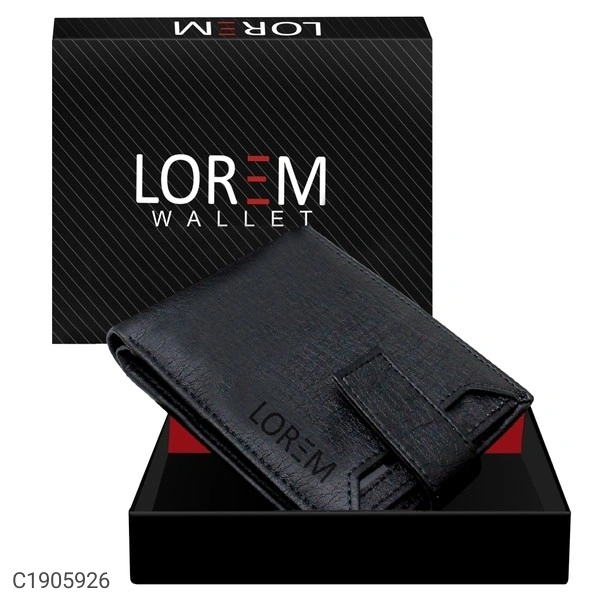 Men's Latest Artificial Leather Wallet (SC1905926)  - Sidhu Collection 