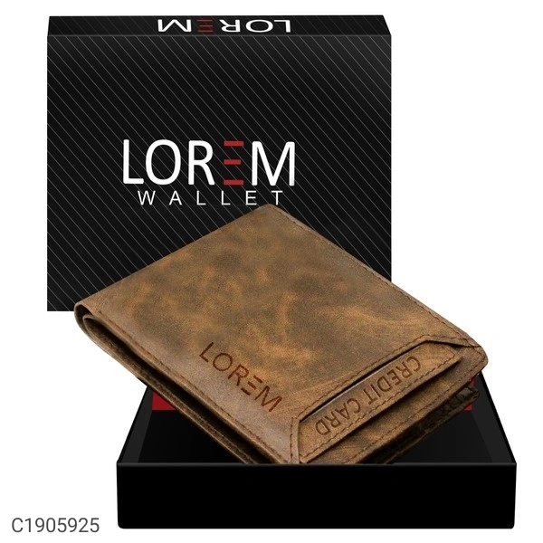 Men's Latest Artificial Leather Wallet (SC1905926)  - Sidhu Collection 