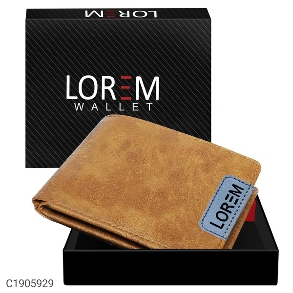 Men's Latest Artificial Leather Wallet (SC1905926)  - Sidhu Collection 