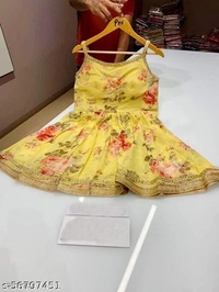 SHARARA SET (SCS56797451)  - Yellow , 42, Sidhu Collection 