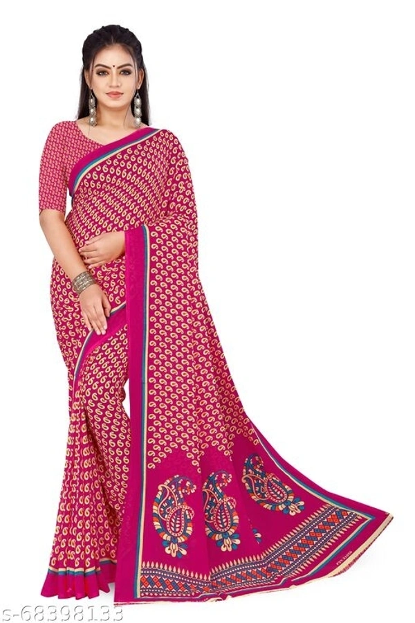 Anand Sarees (SCS68398133)  - Pink, Sidhu Collection 