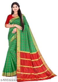 CHOKADI NEW SAREE (SMS42718978)  - Orange , Sidhu Collection 