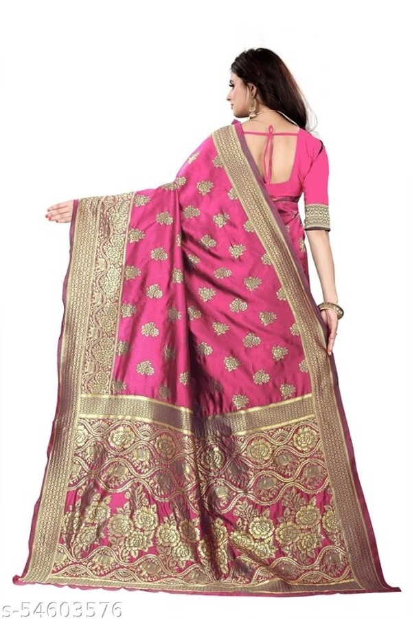 gulab gajariSaree (SCS54603576)  - Pink , Sidhu Collection 