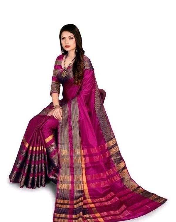 Aagyeyi Petite Sarees (SCS20050698)  - Blue, Sidhu Collection 