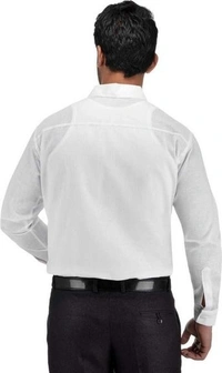  Khadi Solid Full Sleeves Regular Fit Formal Plus Size Shirt (SC1686637)  - 3XL , Sidhu Collection 