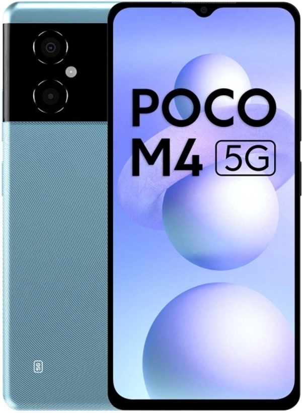 POCO M4 5G  - 6 GB , 128 GB , Cool Blue