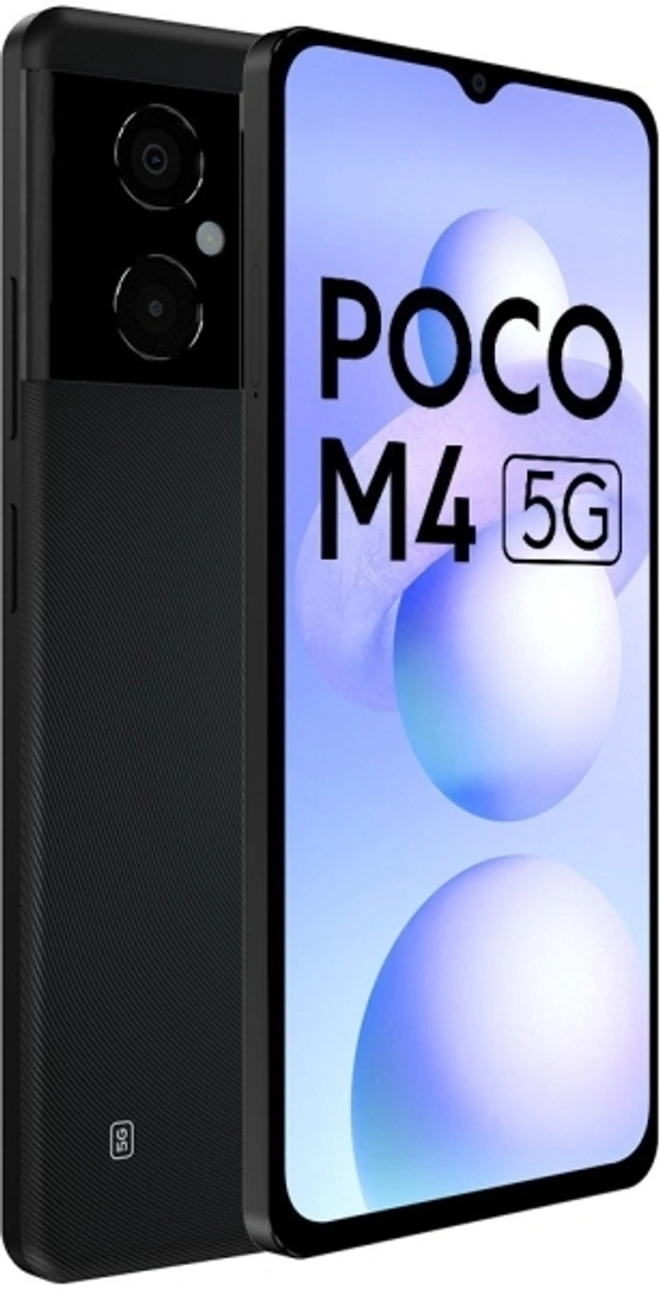 POCO M4 5G  - Power Black, 128 GB, 6 GB