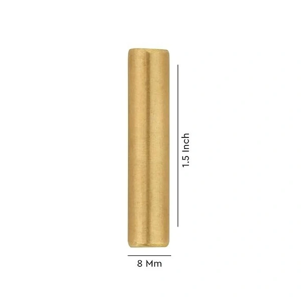 Brass Stud 8mm x1.5 Inch  30 Pcs