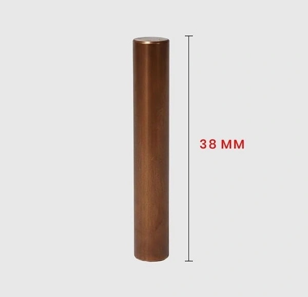 Copper Stud 8mm x1.5 Inch  (3 Pcs Packing)