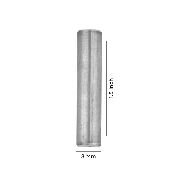 Iron Stud  8mm x1.5 Inch  MOQ 30 Pcs