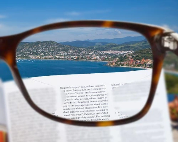 Progressive Lens - no color, 70 dia, 1.50