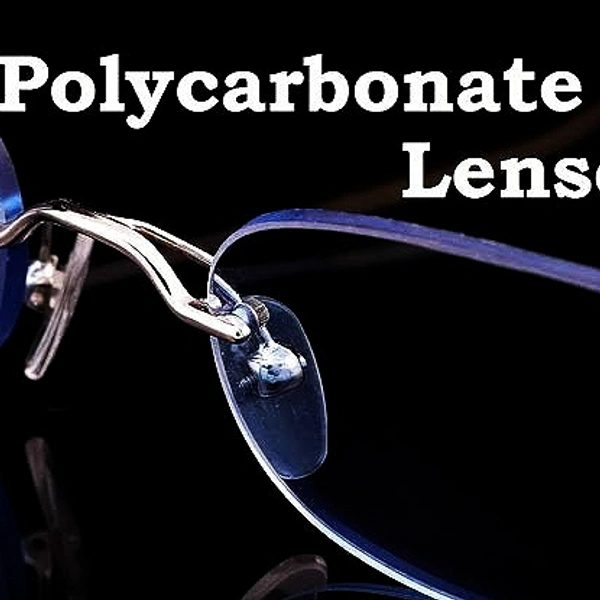 Single Vision Polycarbonate Lens - green coat, 60, 1.59